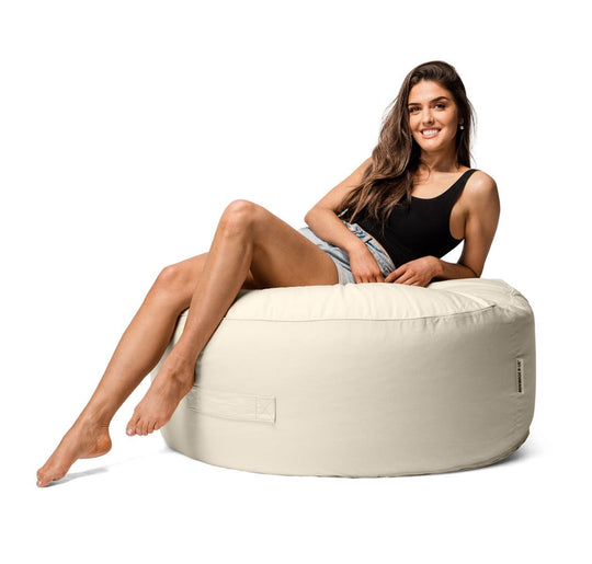 Brooklyn Round Ottoman - Bean Bags R Us